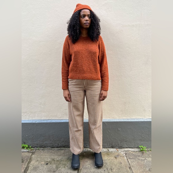 EUC SAMSØE SAMSØE | Nor O-Neck Short | Potter's Clay - Picture 3 of 12